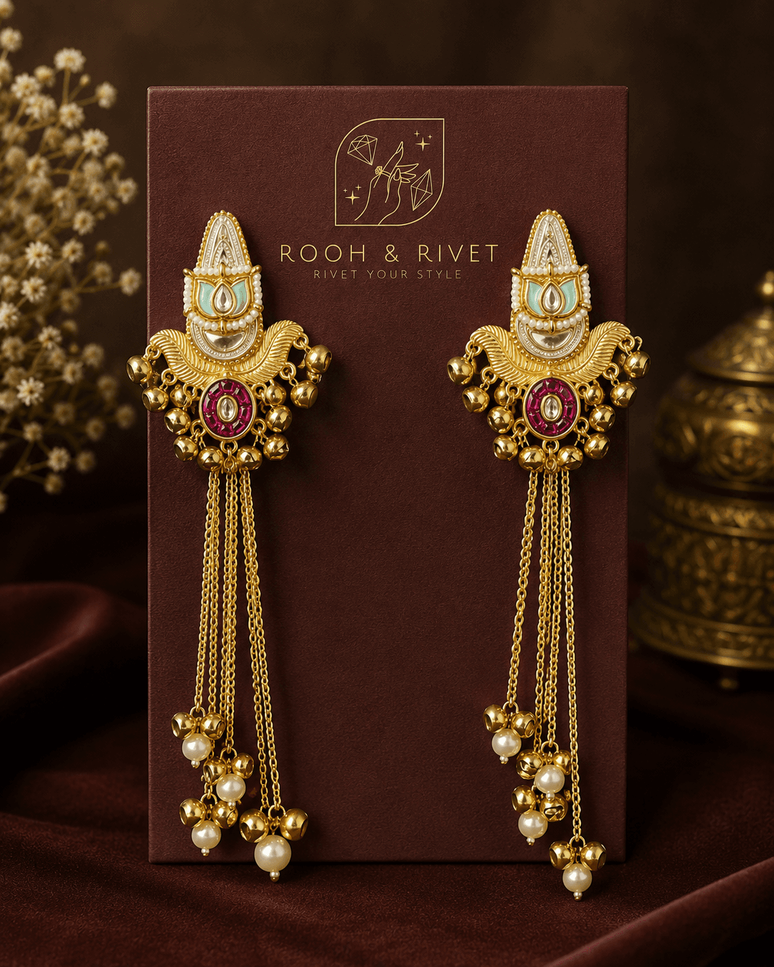 Zariya Cascade Earrings image 1