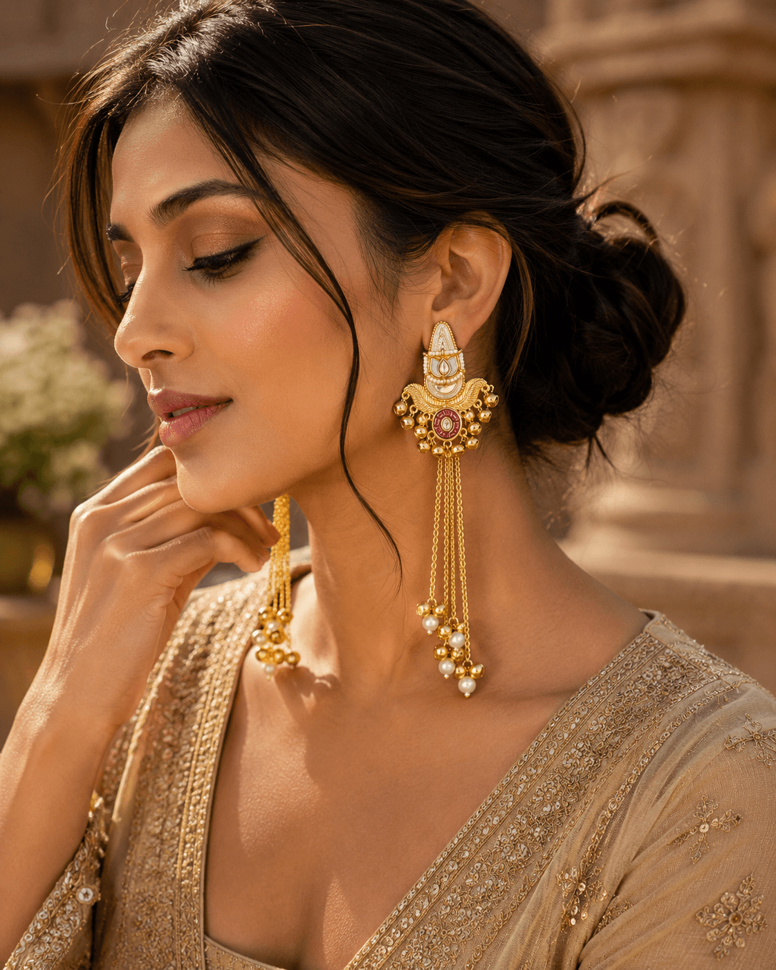 Zariya Cascade Earrings image 2