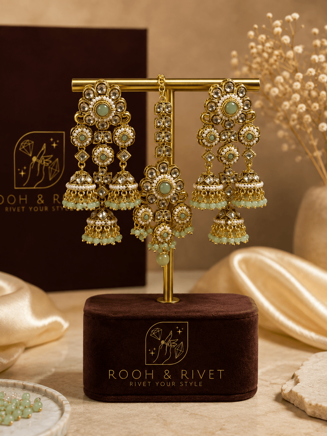 Zehra Jhumka Set image 1