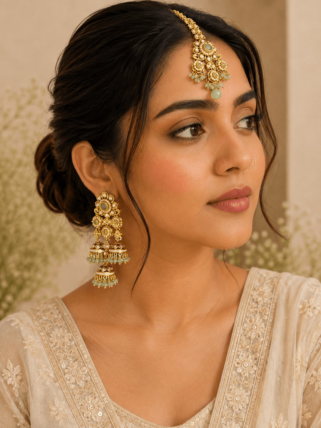 Zehra Jhumka Set image 2